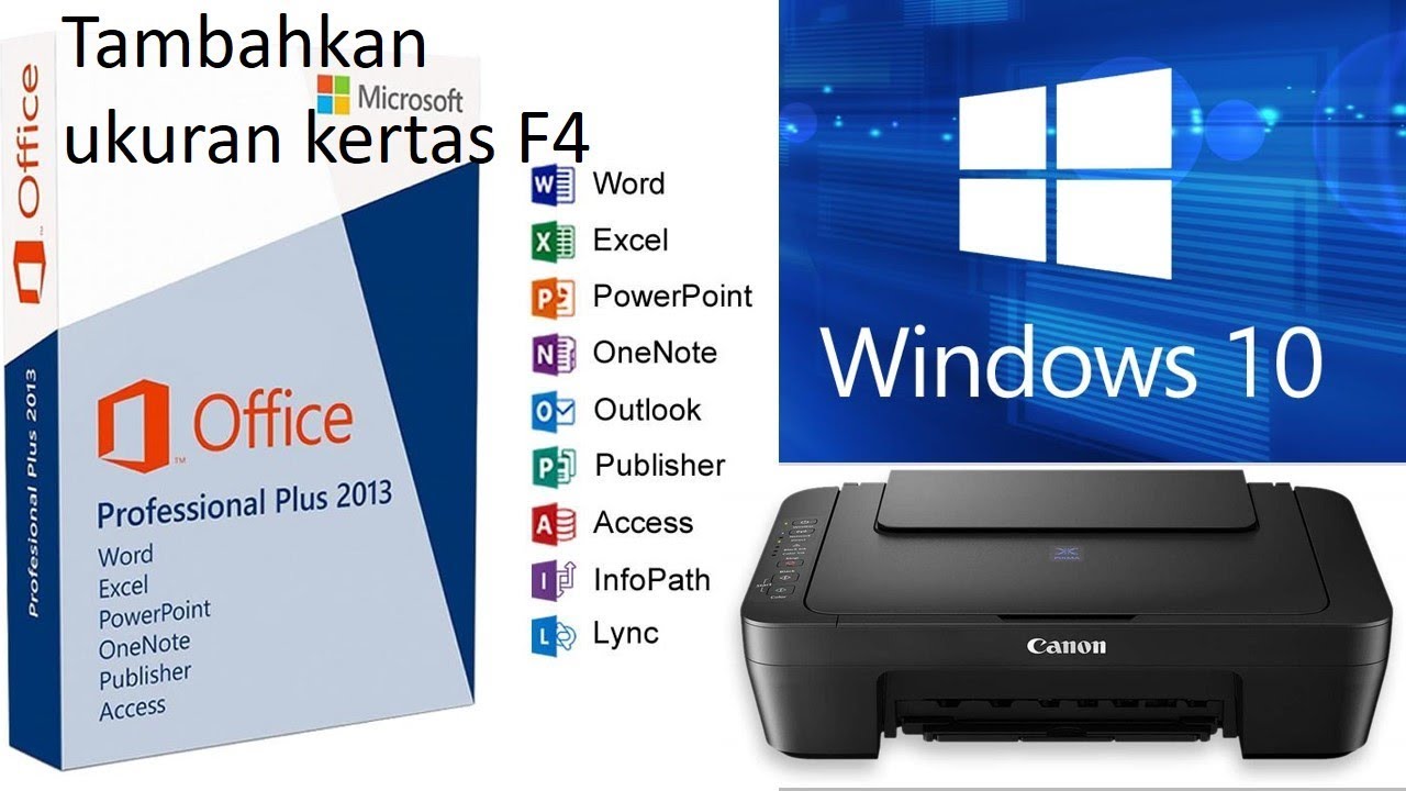 Menambah Ukuran Kertas Di Windows 10