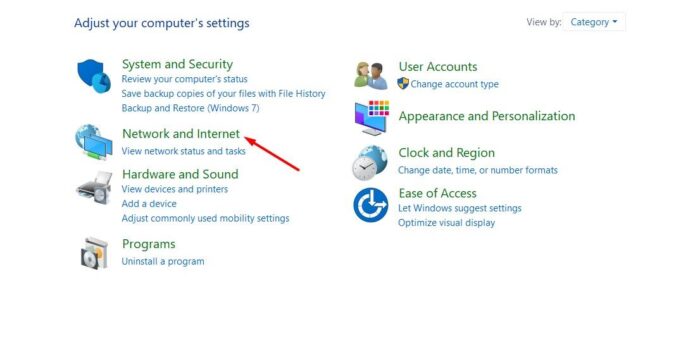 Melihat Kata Sandi WiFi Lewat Control Panel Windows 10